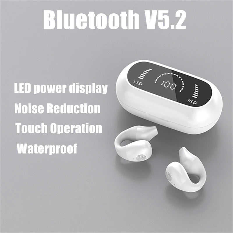 Wireless Bluetooth Earphone Earclip S03 Noise Reduction Sports Running Music Headset Esports No Delay Game Headsets