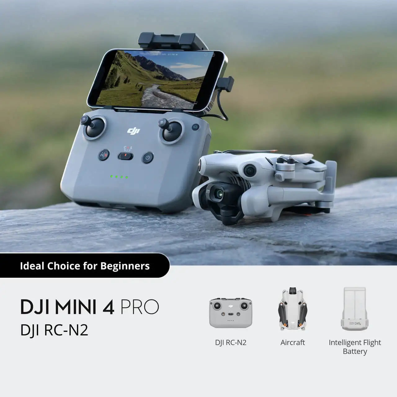 Mini 4 Pro Folding Mini-Drone with 4K/60 Fps HDR Video Camera